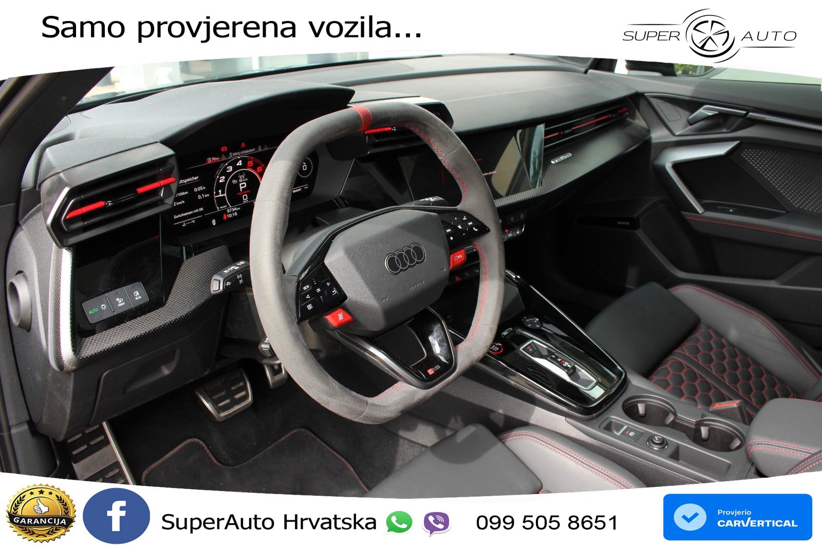 Audi RS3 Sportback 2.5 TFSI (400 KS) quattro S tronic LED+GR SJED+ACC