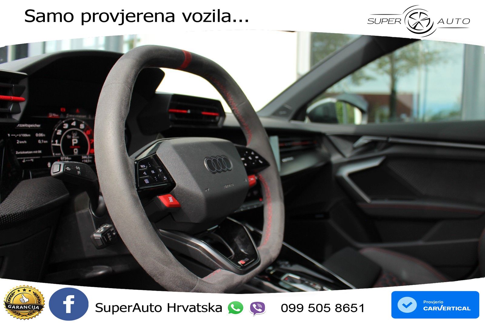 Audi RS3 Sportback 2.5 TFSI (400 KS) quattro S tronic LED+GR SJED+ACC