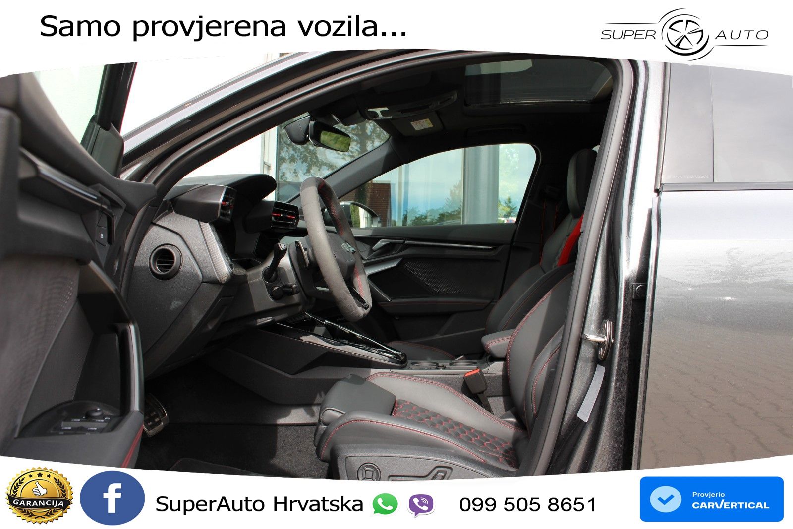 Audi RS3 Sportback 2.5 TFSI (400 KS) quattro S tronic LED+GR SJED+ACC