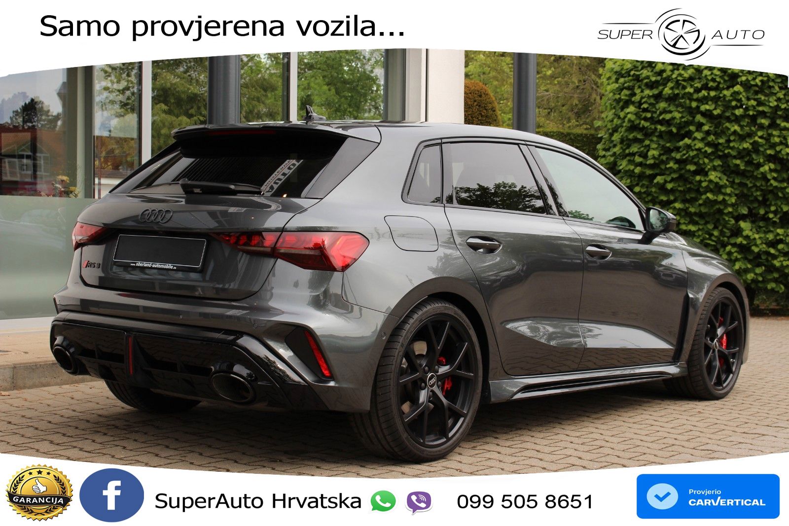 Audi RS3 Sportback 2.5 TFSI (400 KS) quattro S tronic LED+GR SJED+ACC