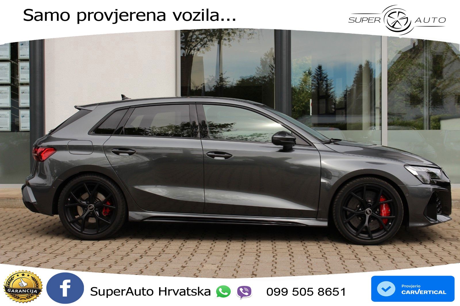 Audi RS3 Sportback 2.5 TFSI (400 KS) quattro S tronic LED+GR SJED+ACC