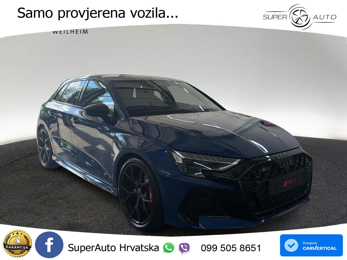 Audi RS3 Sedan 2.5 TFSI (400 KS) quattro S tronic LED+GR SJED+ACC