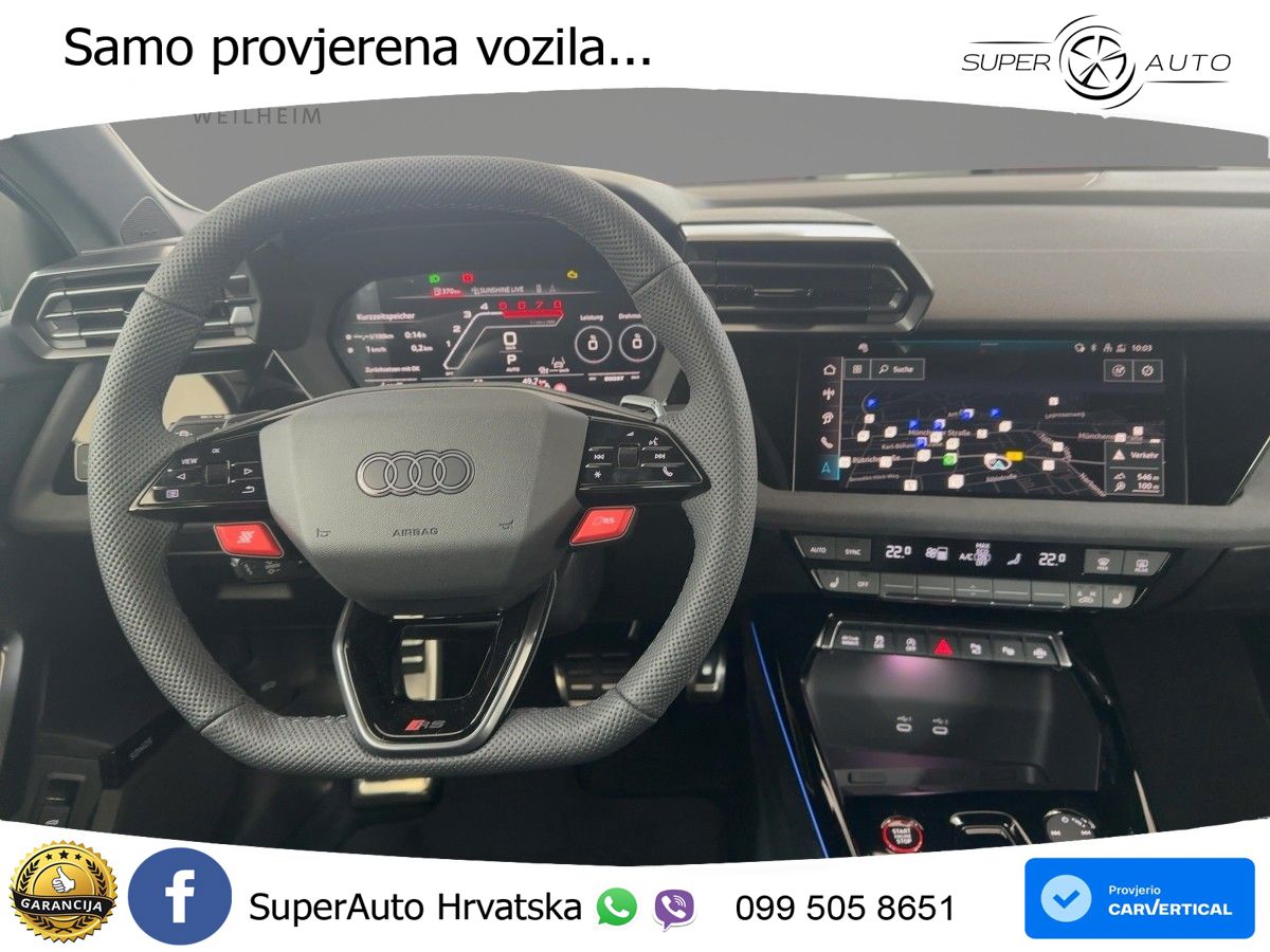 Audi RS3 Sedan 2.5 TFSI (400 KS) quattro S tronic LED+GR SJED+ACC