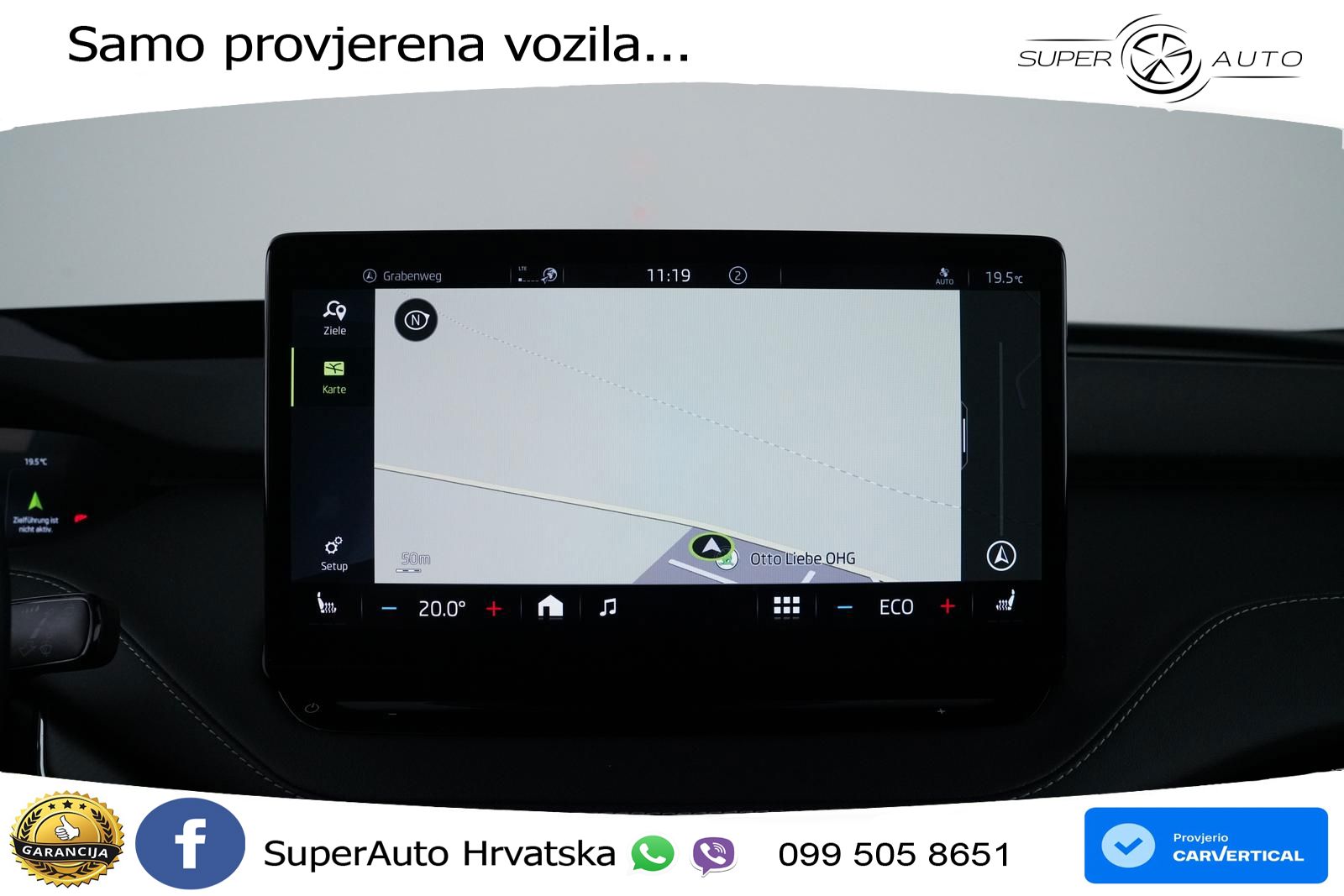 Škoda Enyaq iV 80x 82 kWh (265 KS) AWD SportLine LED+GR SJED+ACC