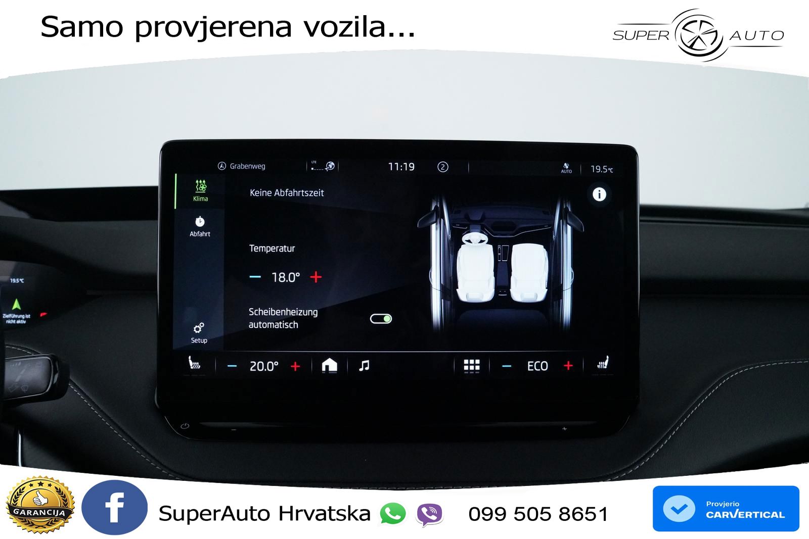Škoda Enyaq iV 80x 82 kWh (265 KS) AWD SportLine LED+GR SJED+ACC