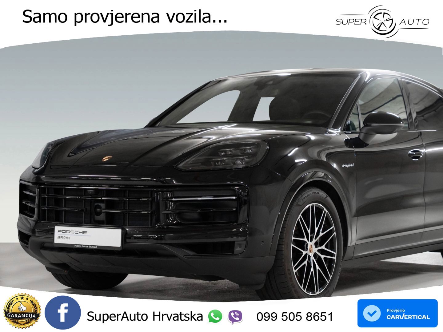 Porsche Cayenne Coupe 3.0 V6 (470 KS) E-Hybrid Tiptronic S