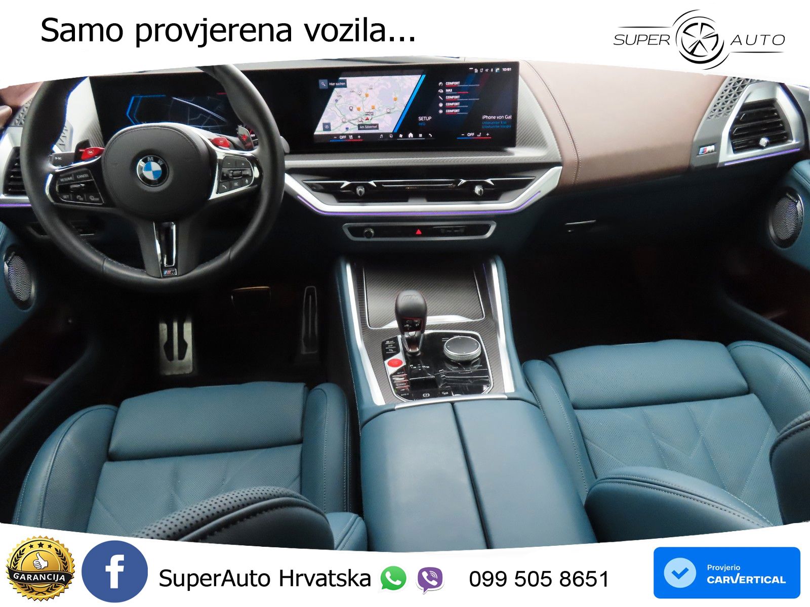 BMW XM 4.4 V8 (653 KS) xDrive Steptronic LED+GR SJED+ACC
