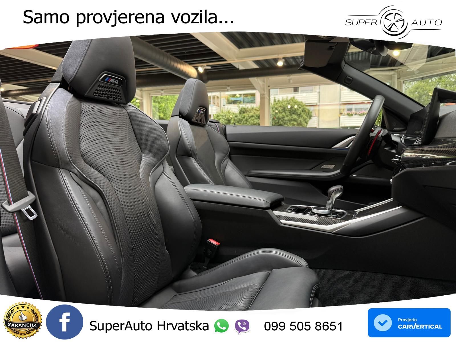 BMW M4 Convertible Competition 3.0 (530 KS) xDrive Steptronic LED+GR SJED+ACC