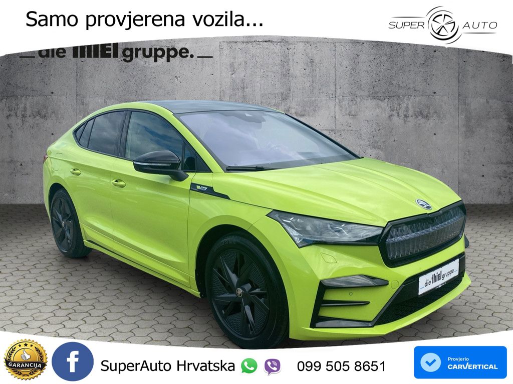 Škoda Enyaq Coupe iV RS 82 kWh (299 KS) AWD LED+GR SJED+ACC