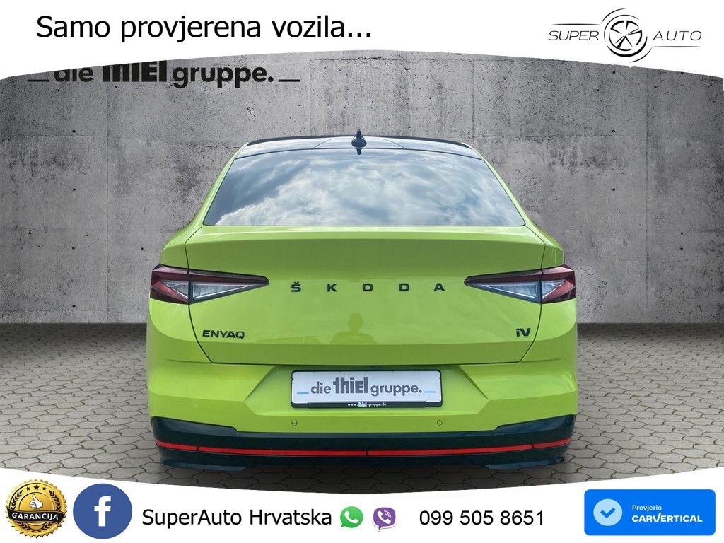Škoda Enyaq Coupe iV RS 82 kWh (299 KS) AWD LED+GR SJED+ACC