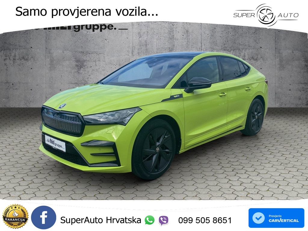 Škoda Enyaq Coupe iV RS 82 kWh (299 KS) AWD LED+GR SJED+ACC