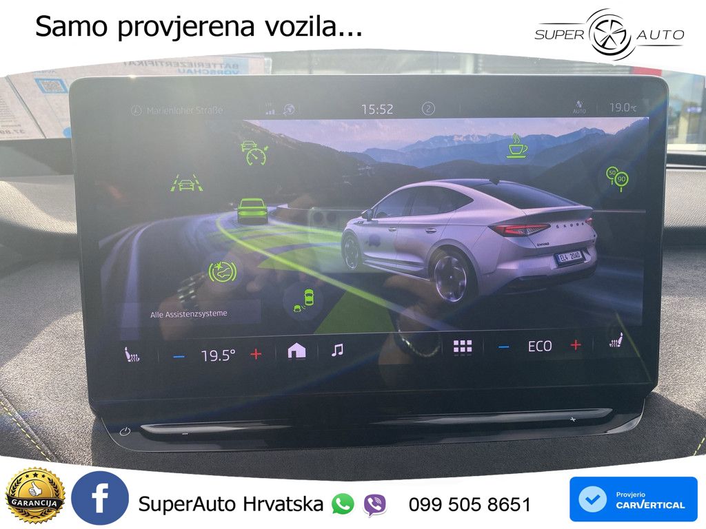 Škoda Enyaq Coupe iV RS 82 kWh (299 KS) AWD LED+GR SJED+ACC