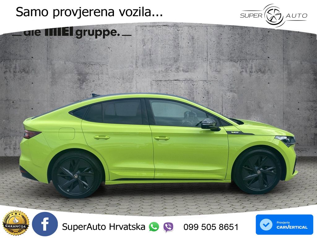 Škoda Enyaq Coupe iV RS 82 kWh (299 KS) AWD LED+GR SJED+ACC