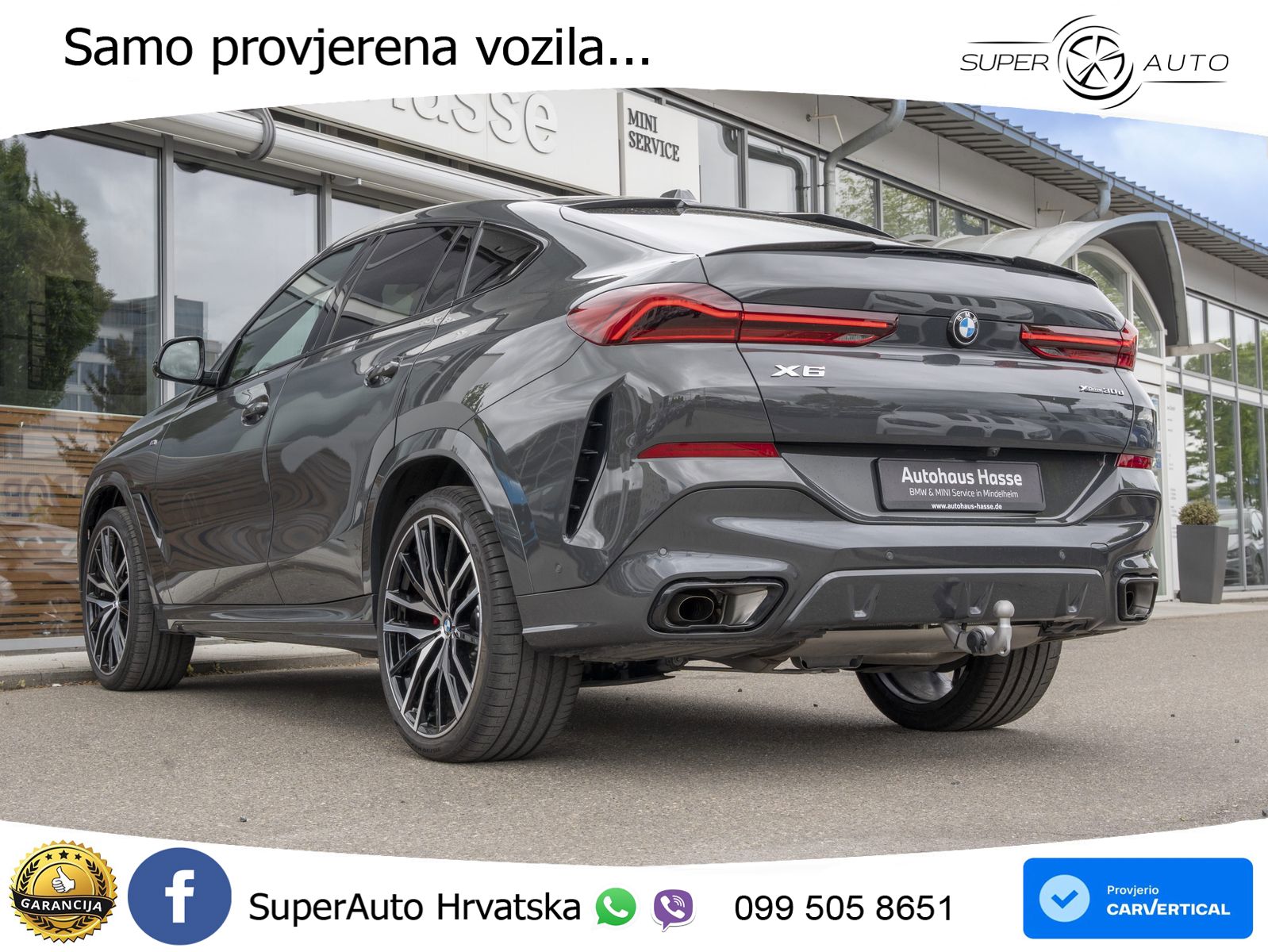 BMW X6 30d (298 KS) xDrive Steptronic M Sport LED+GR SJED+ACC