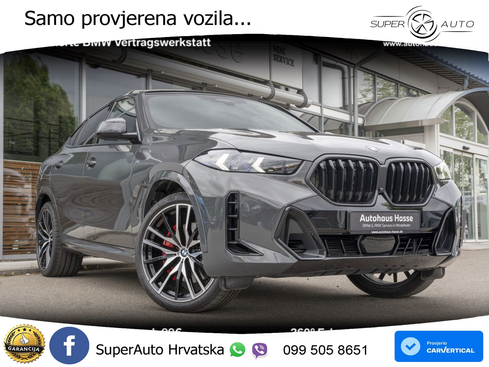 BMW X6 30d (298 KS) xDrive Steptronic M Sport LED+GR SJED+ACC