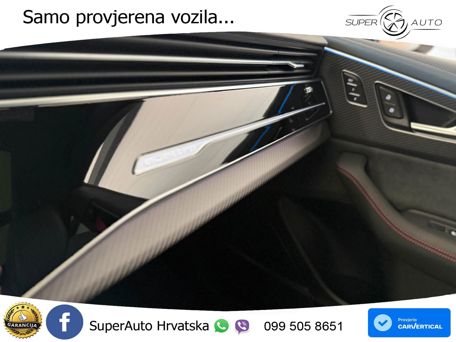 Audi Q8 60 TFSIe V6 (490 KS) quattro Tiptronic 489 KS LED+GR SJED+ACC