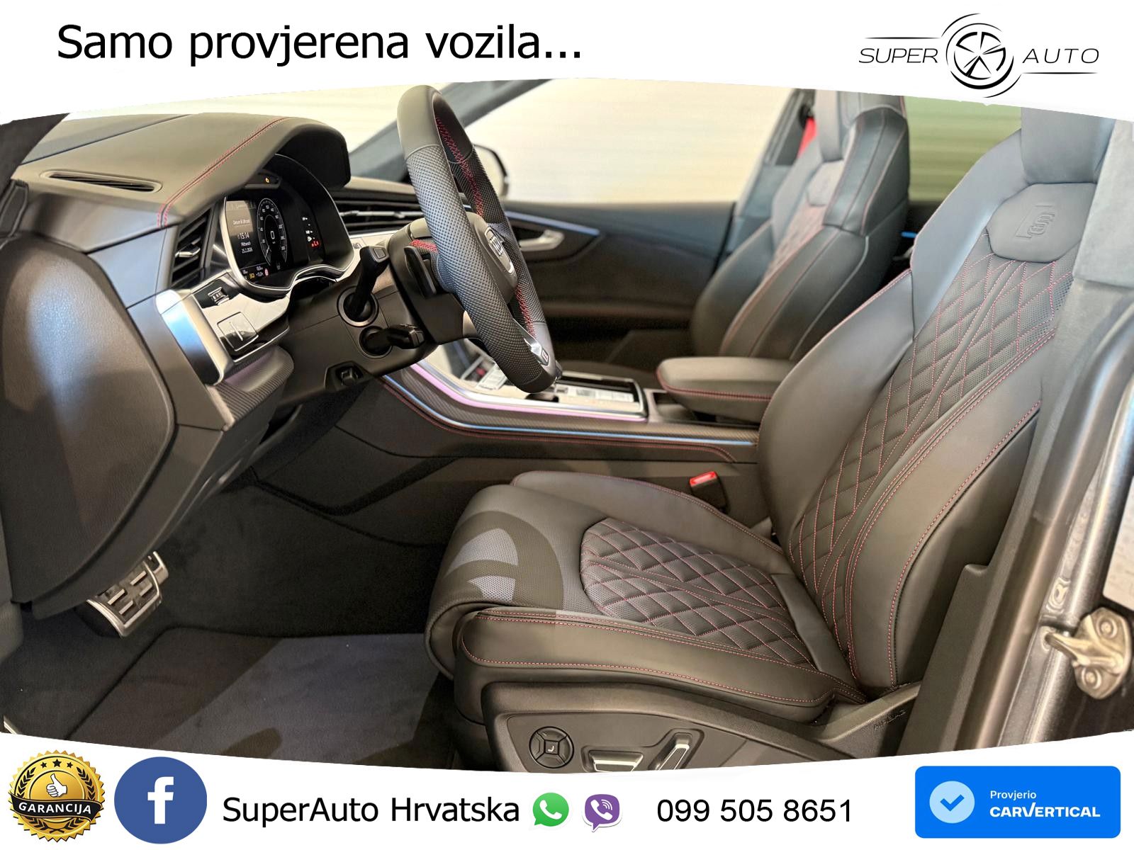 Audi Q8 60 TFSIe V6 (490 KS) quattro Tiptronic 489 KS LED+GR SJED+ACC