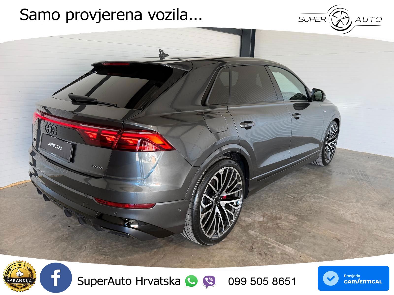 Audi Q8 60 TFSIe V6 (490 KS) quattro Tiptronic 489 KS LED+GR SJED+ACC