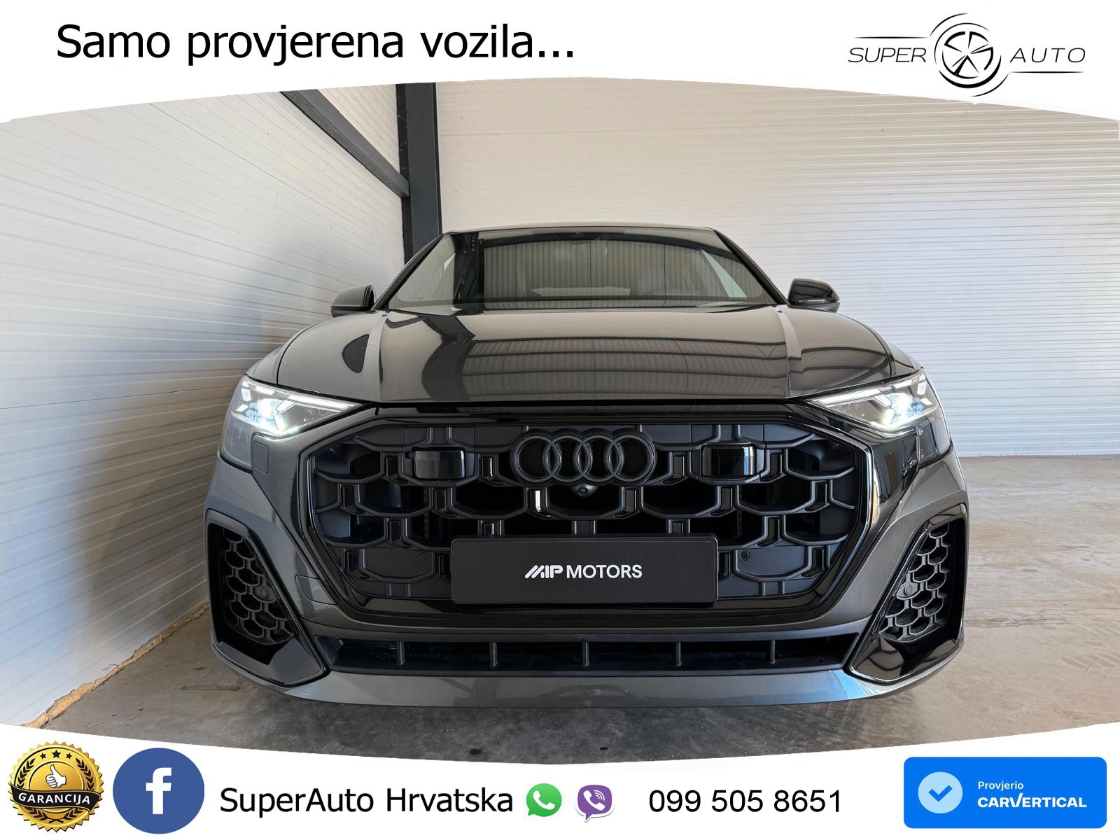 Audi Q8 60 TFSIe V6 (490 KS) quattro Tiptronic 489 KS LED+GR SJED+ACC