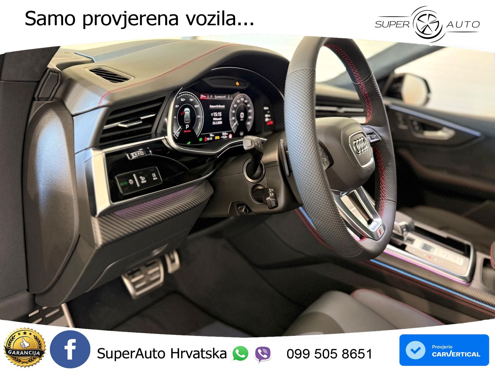 Audi Q8 60 TFSIe V6 (490 KS) quattro Tiptronic 489 KS LED+GR SJED+ACC