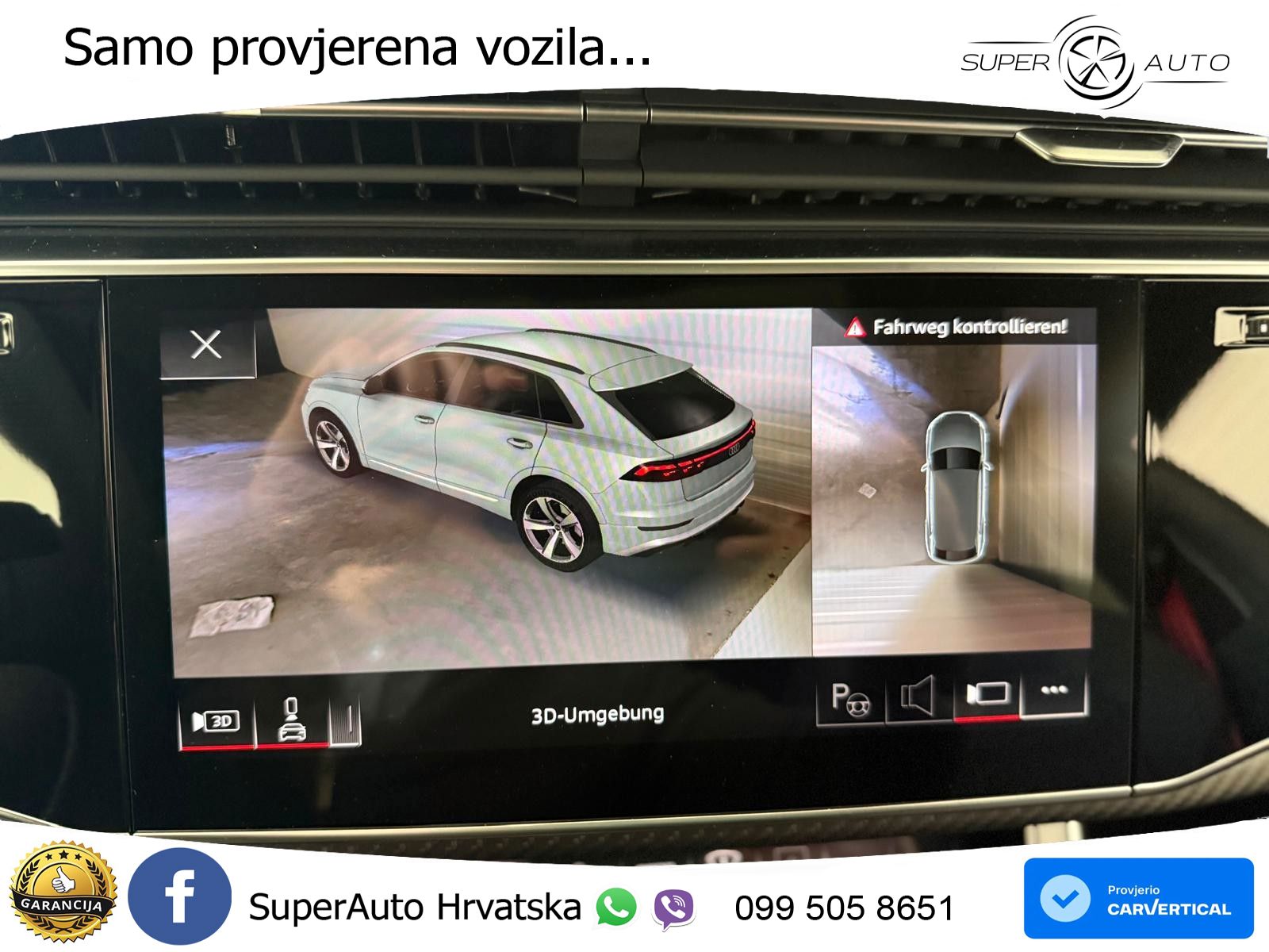 Audi Q8 60 TFSIe V6 (490 KS) quattro Tiptronic 489 KS LED+GR SJED+ACC
