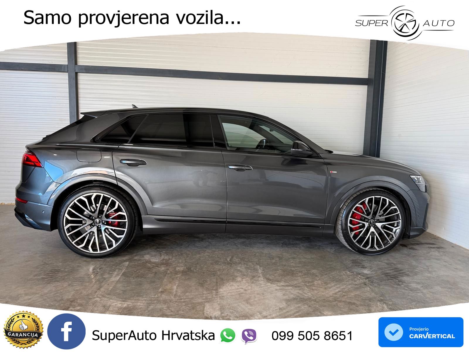 Audi Q8 60 TFSIe V6 (490 KS) quattro Tiptronic 489 KS LED+GR SJED+ACC