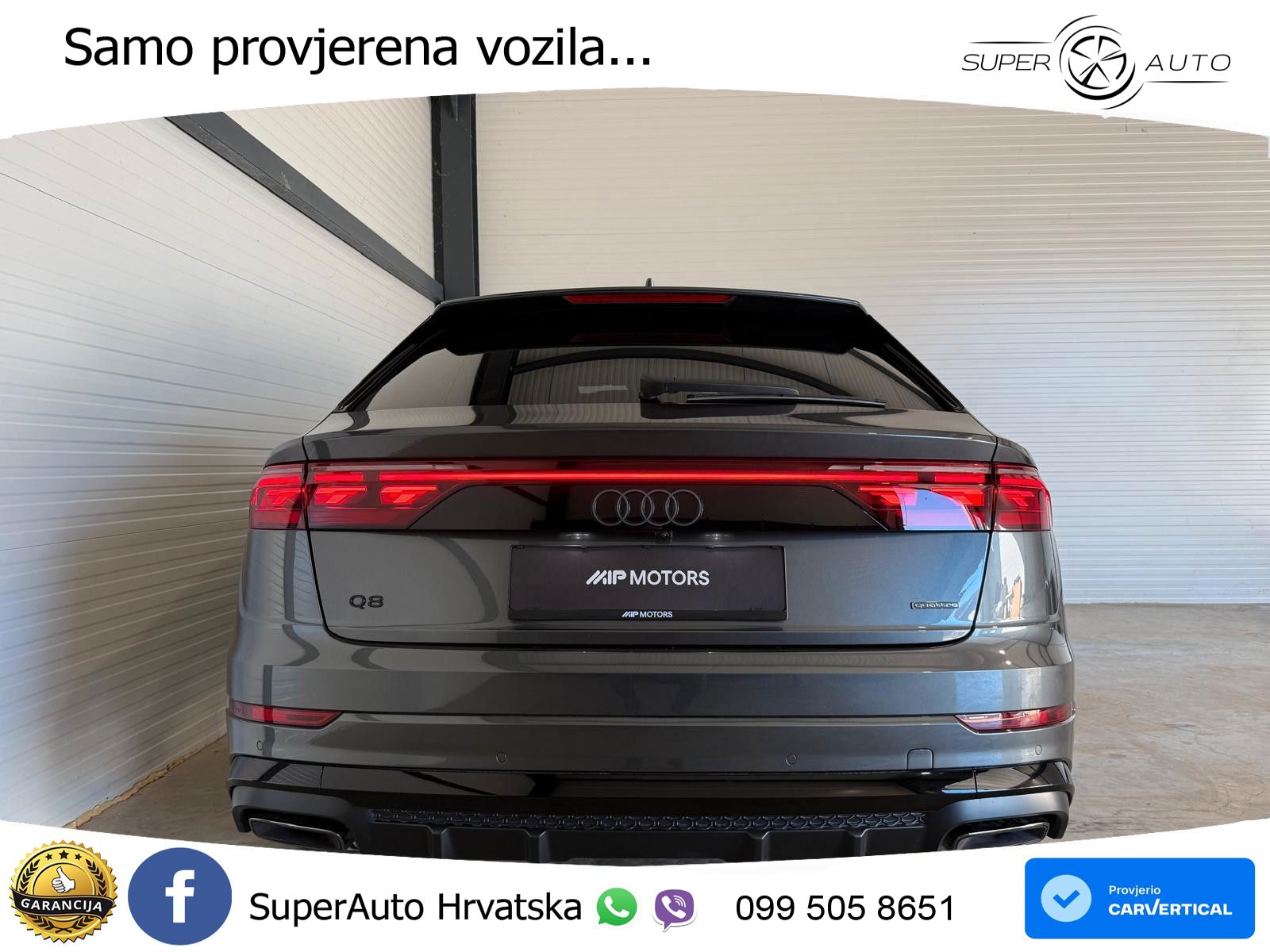 Audi Q8 60 TFSIe V6 (490 KS) quattro Tiptronic 489 KS LED+GR SJED+ACC