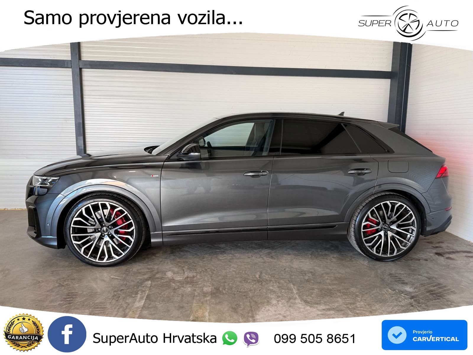 Audi Q8 60 TFSIe V6 (490 KS) quattro Tiptronic 489 KS LED+GR SJED+ACC