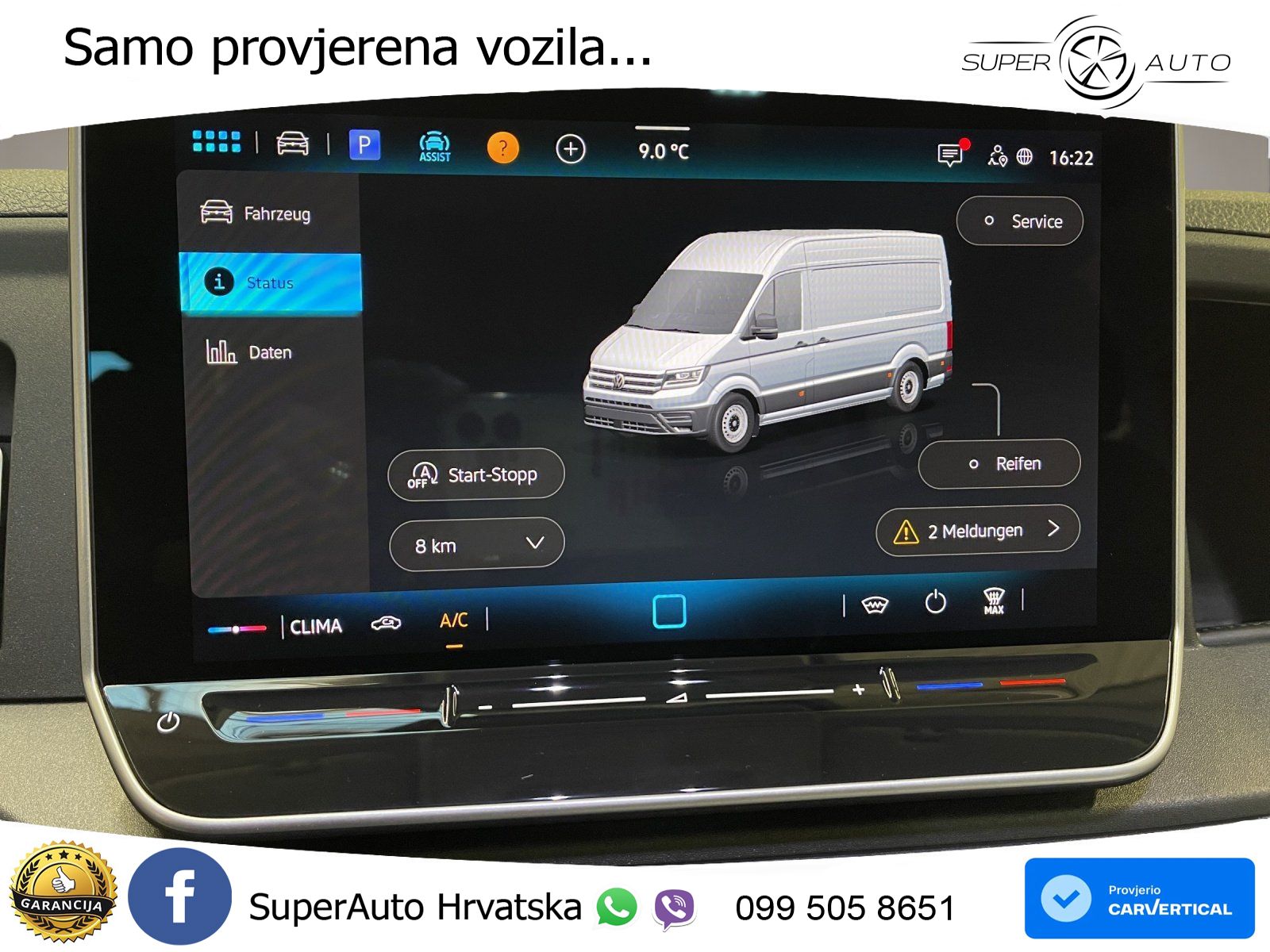 VW Crafter 140 KS