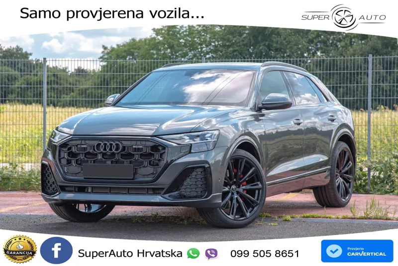 Audi Q8 50 TDI V6 (286 KS) quattro Tiptronic S line LED+GR SJED+ACC