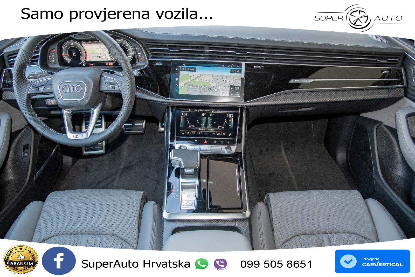 Audi Q8 50 TDI V6 (286 KS) quattro Tiptronic S line LED+GR SJED+ACC