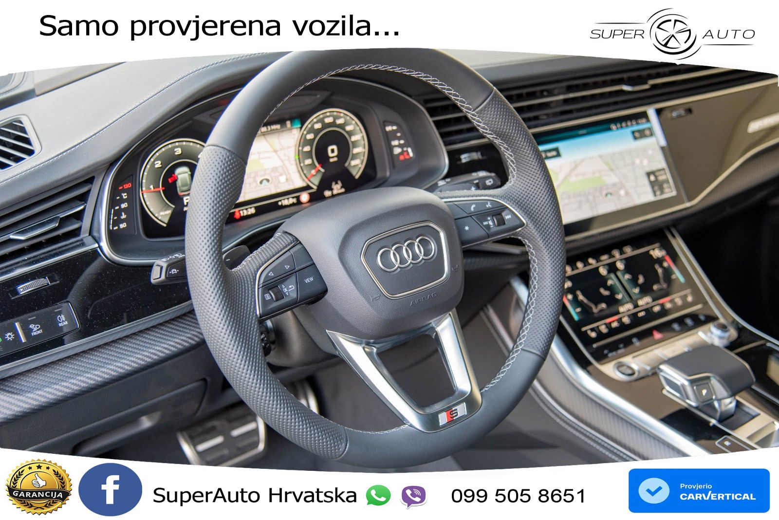 Audi Q8 50 TDI V6 (286 KS) quattro Tiptronic S line LED+GR SJED+ACC