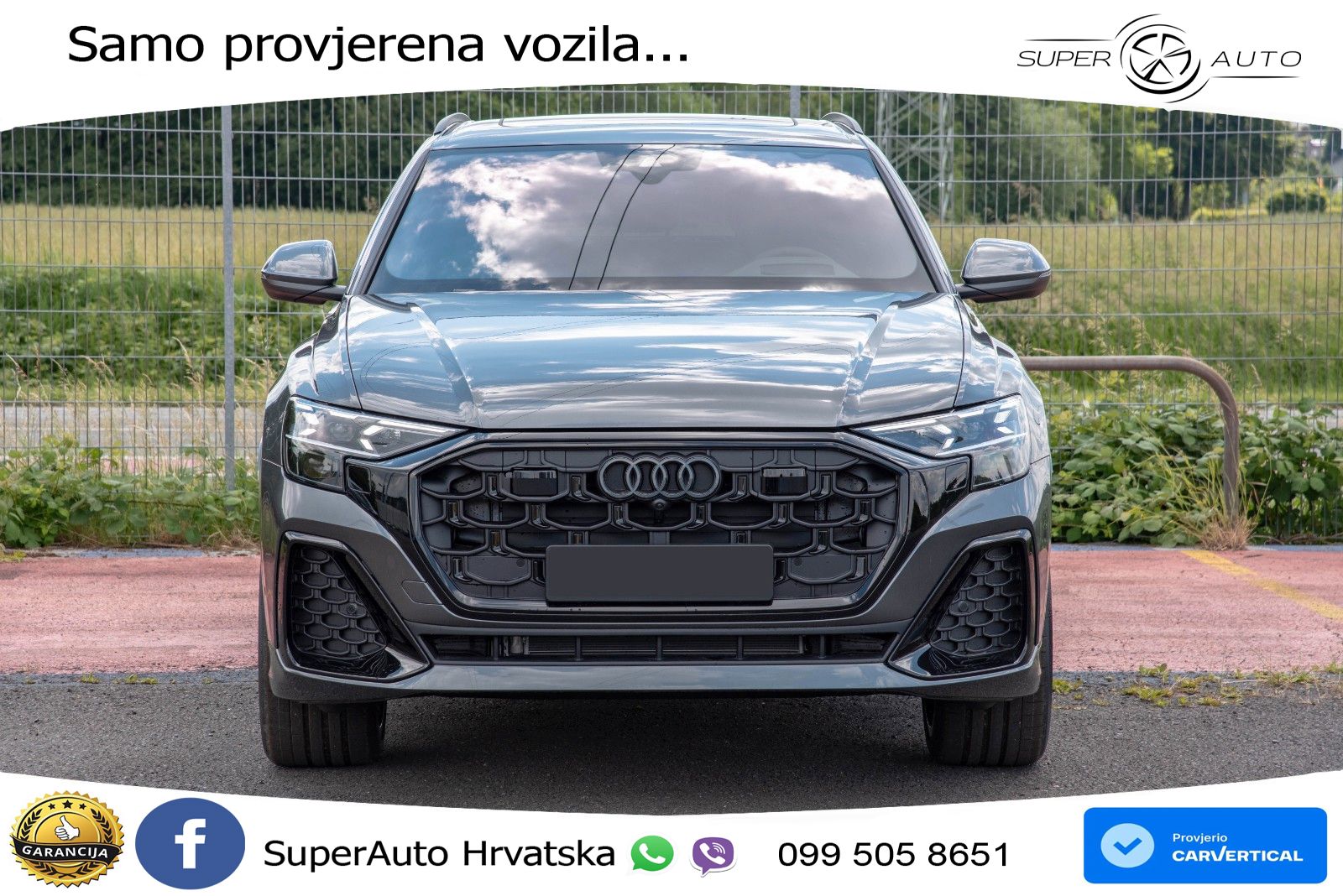 Audi Q8 50 TDI V6 (286 KS) quattro Tiptronic S line LED+GR SJED+ACC