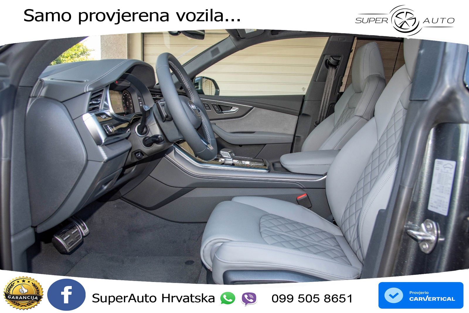 Audi Q8 50 TDI V6 (286 KS) quattro Tiptronic S line LED+GR SJED+ACC