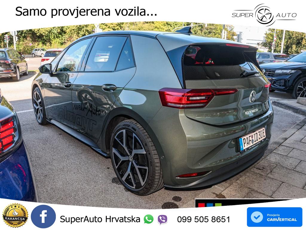 Volkswagen ID.3 79 kWh (231 KS) LED+GR SJED+ACC