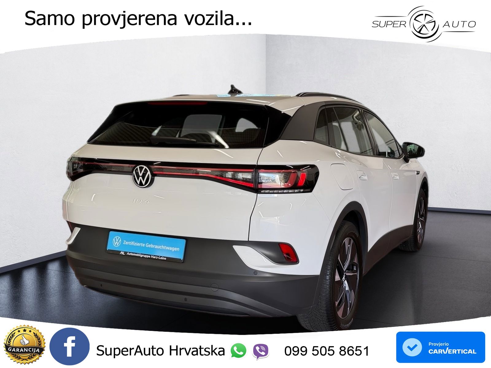Volkswagen ID.4 Pro Performance 82 kWh (204 KS)