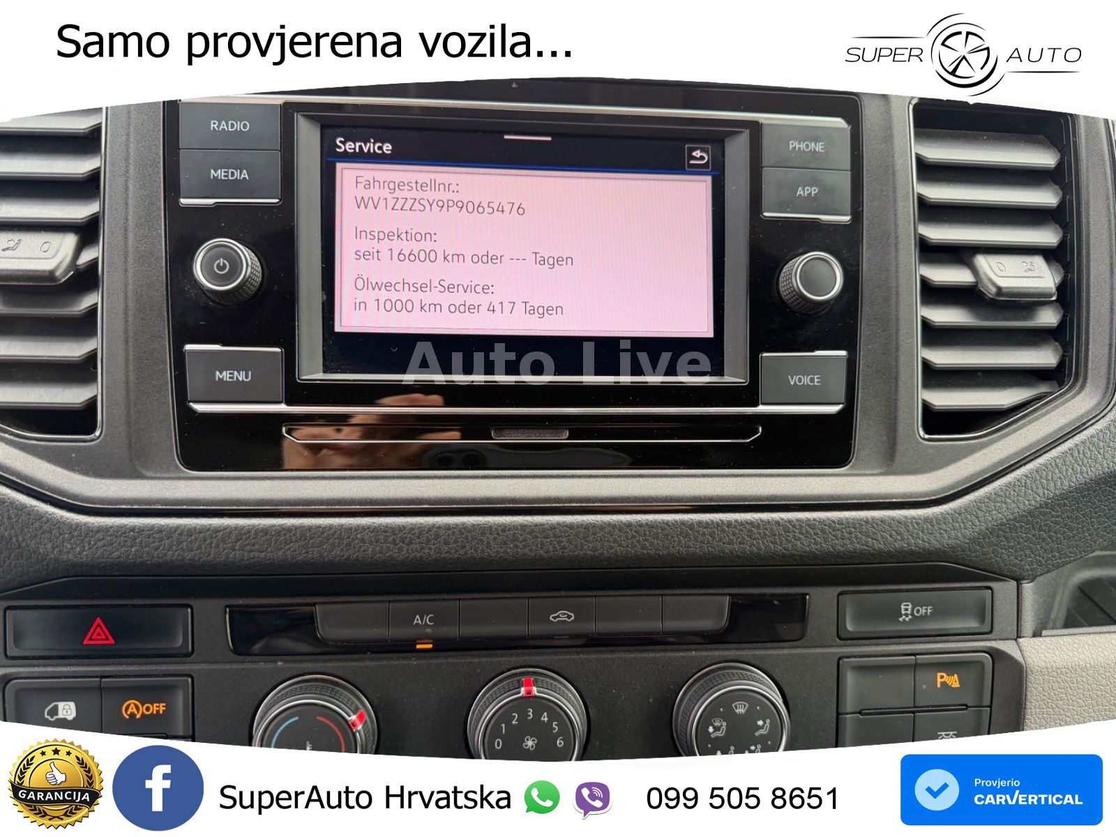 VW Crafter 140 KS