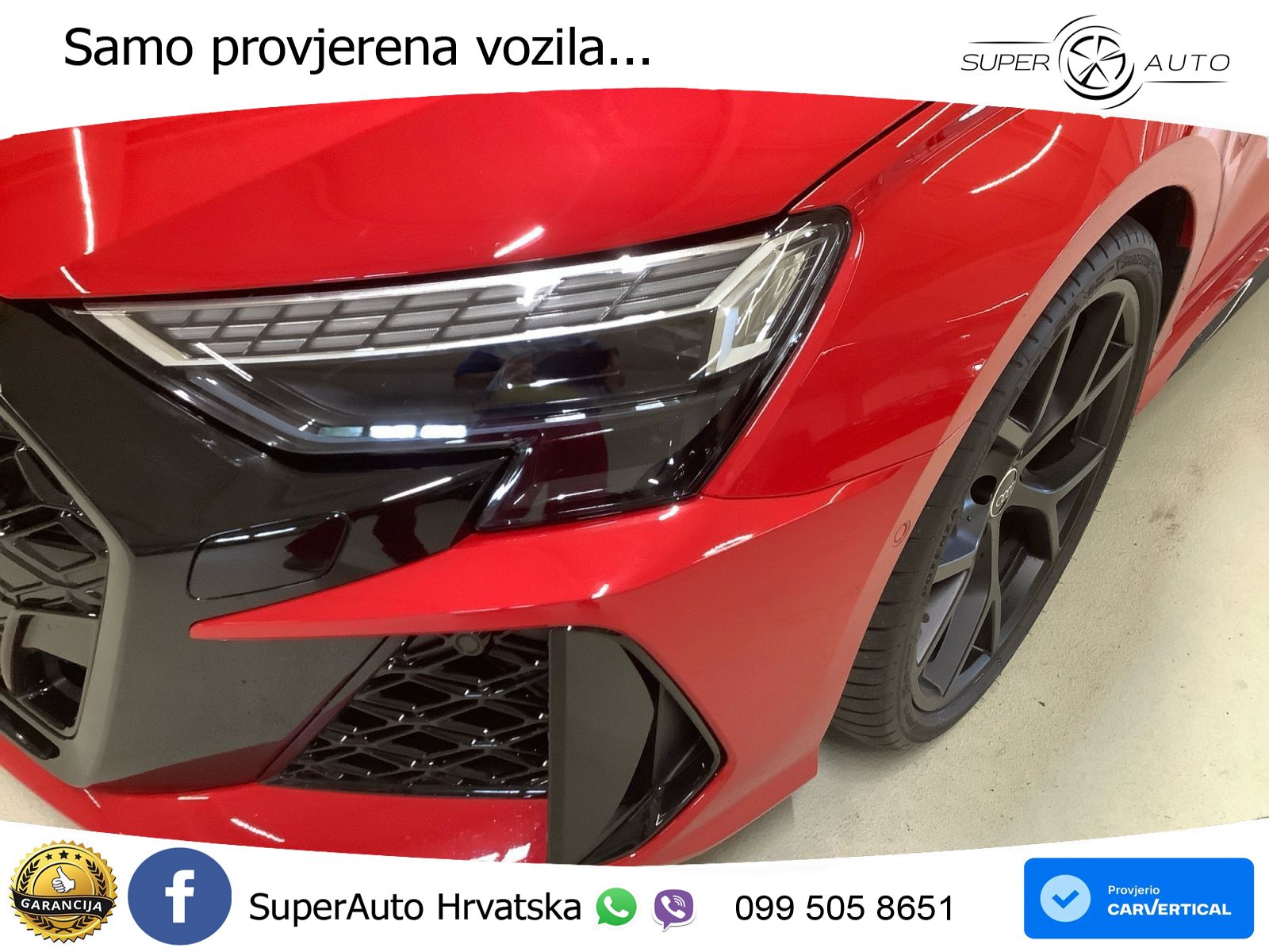 Audi RS3 Sportback 2.5 TFSI (400 KS) quattro S tronic LED+GR SJED+ACC