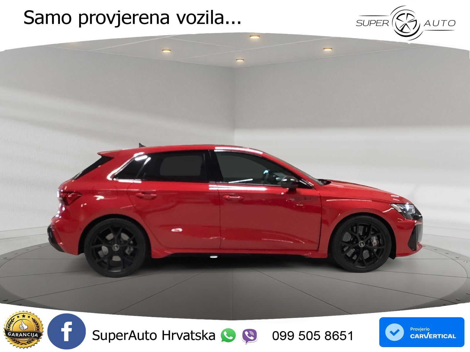 Audi RS3 Sportback 2.5 TFSI (400 KS) quattro S tronic LED+GR SJED+ACC