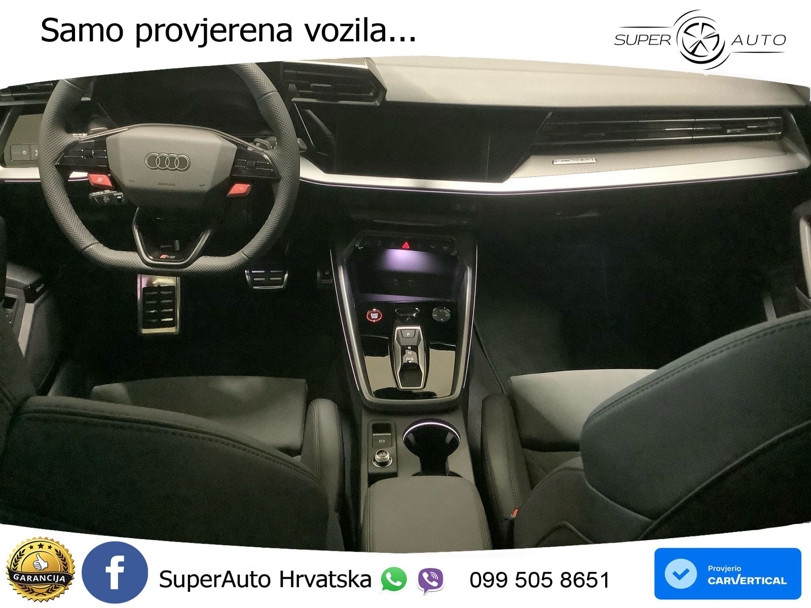 Audi RS3 Sportback 2.5 TFSI (400 KS) quattro S tronic LED+GR SJED+ACC