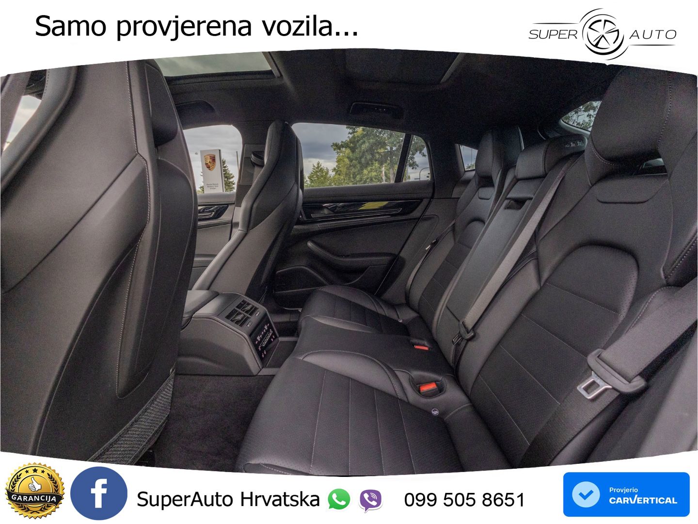 Porsche Panamera 4S 2.9 V6 (544 KS) E-Hybrid PDK ZRAČNI+ACC+GR SJED+KAM+PANO