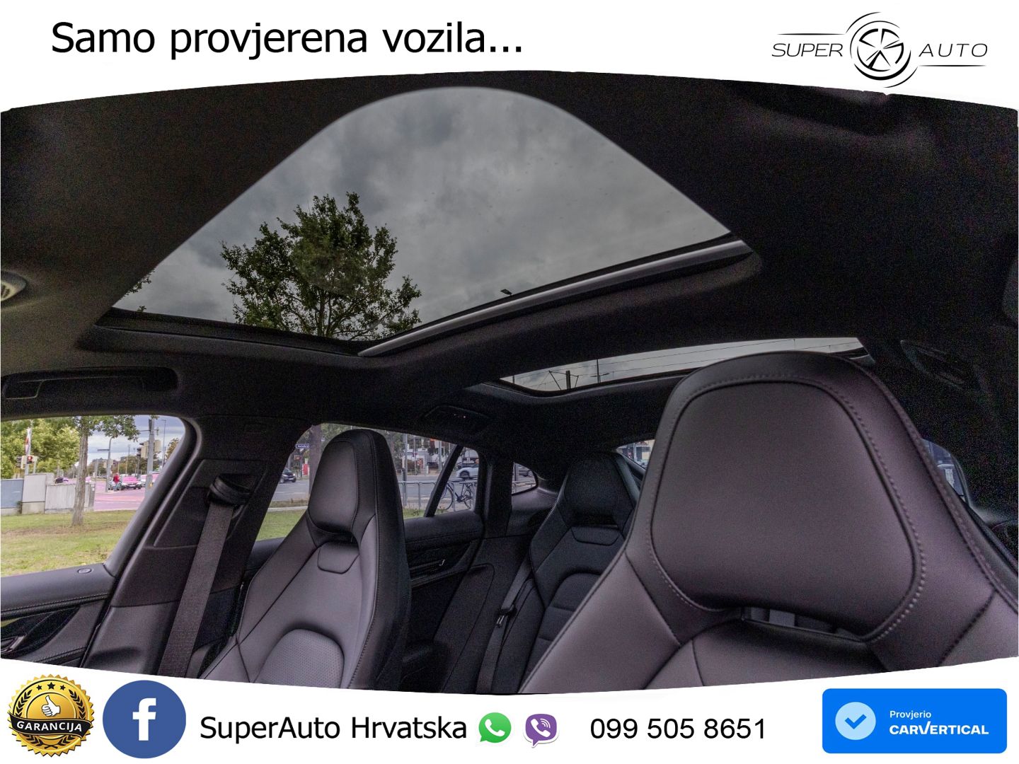 Porsche Panamera 4S 2.9 V6 (544 KS) E-Hybrid PDK ZRAČNI+ACC+GR SJED+KAM+PANO