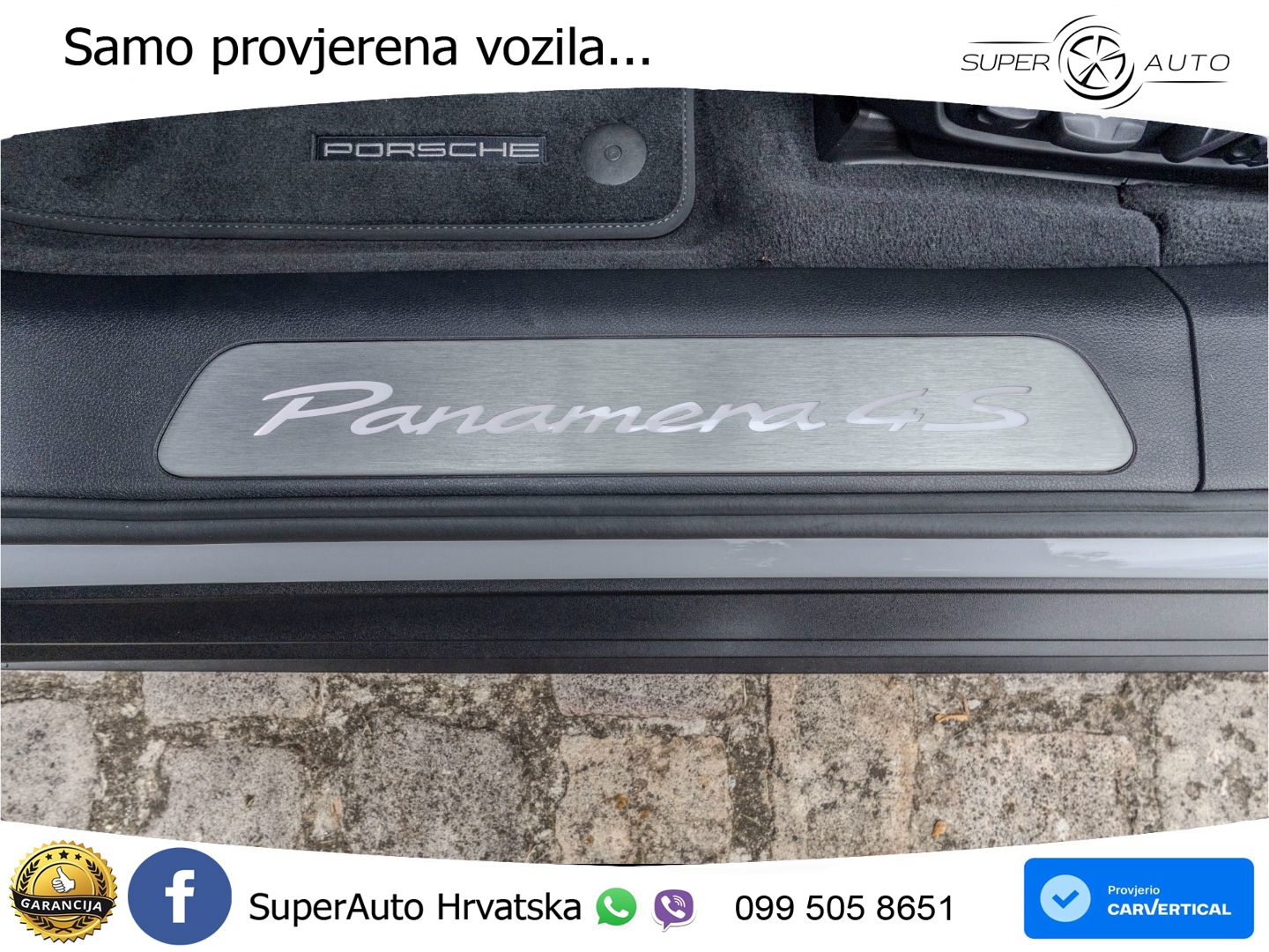 Porsche Panamera 4S 2.9 V6 (544 KS) E-Hybrid PDK ZRAČNI+ACC+GR SJED+KAM+PANO