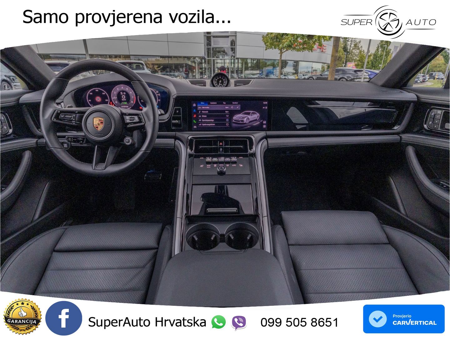 Porsche Panamera 4S 2.9 V6 (544 KS) E-Hybrid PDK ZRAČNI+ACC+GR SJED+KAM+PANO