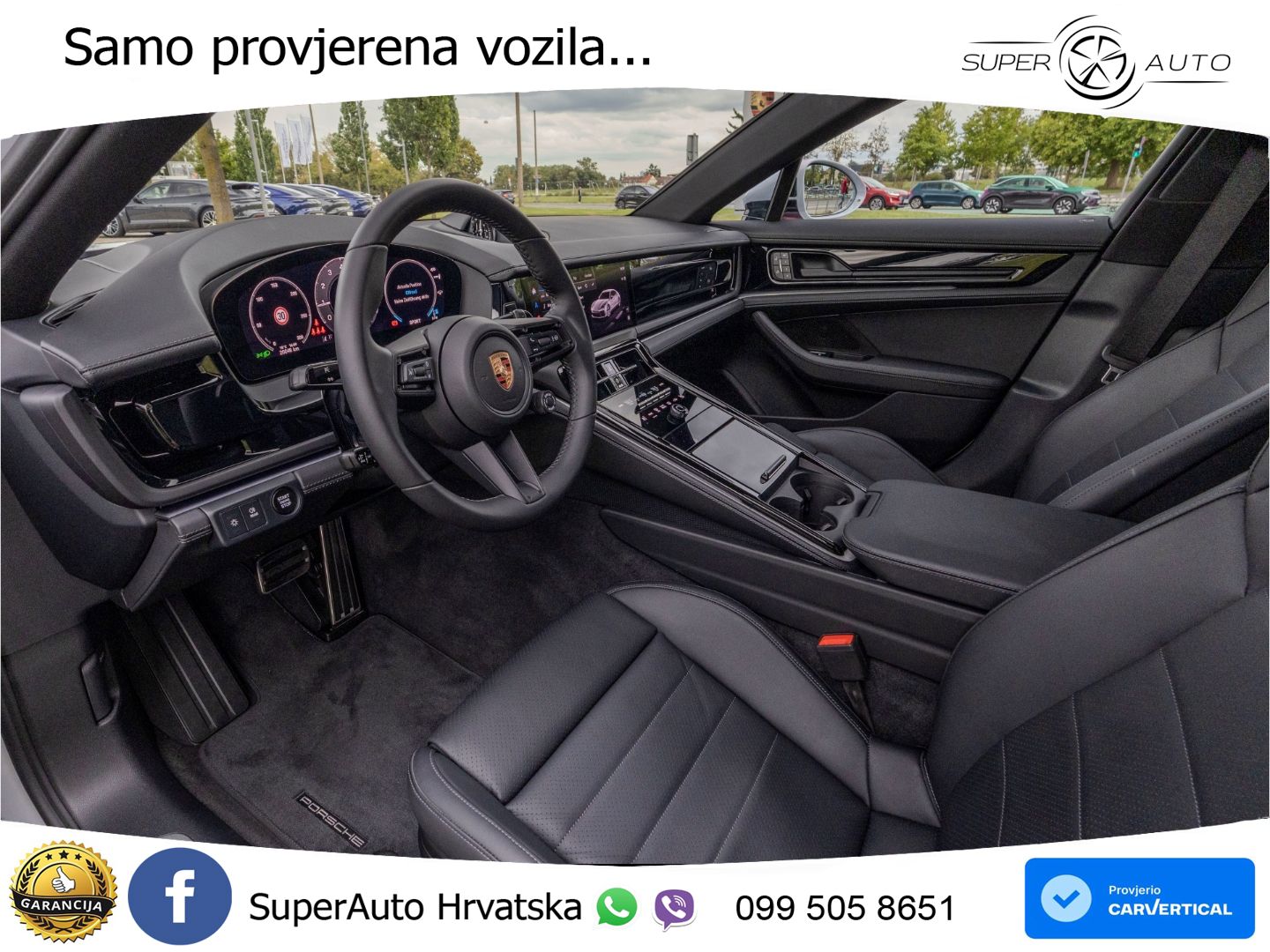 Porsche Panamera 4S 2.9 V6 (544 KS) E-Hybrid PDK ZRAČNI+ACC+GR SJED+KAM+PANO