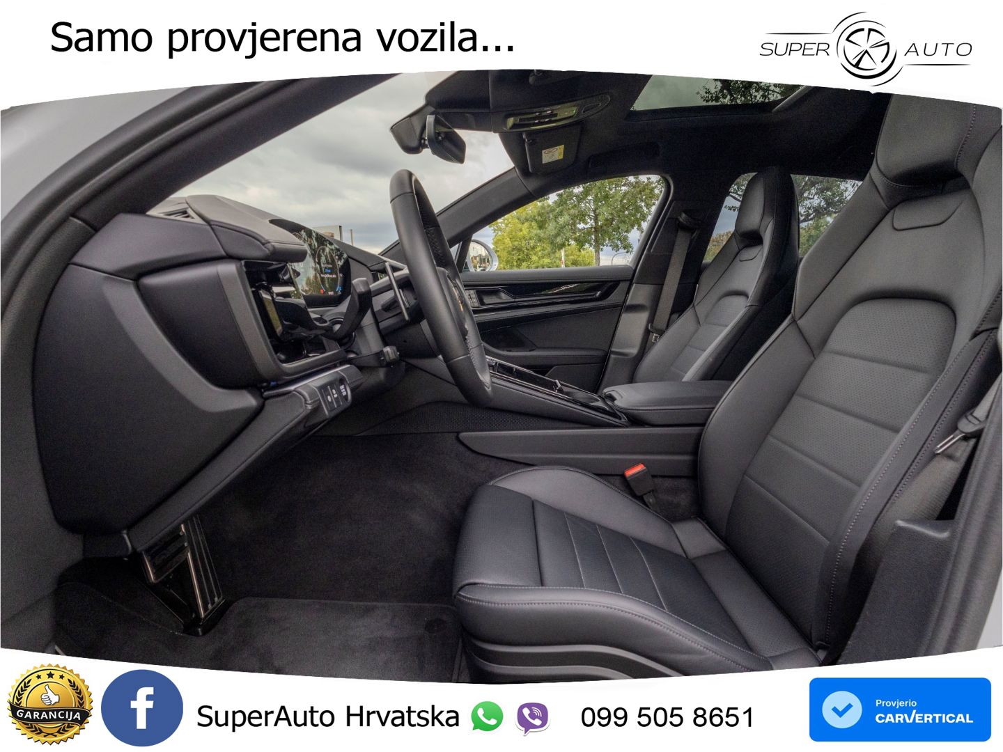 Porsche Panamera 4S 2.9 V6 (544 KS) E-Hybrid PDK ZRAČNI+ACC+GR SJED+KAM+PANO