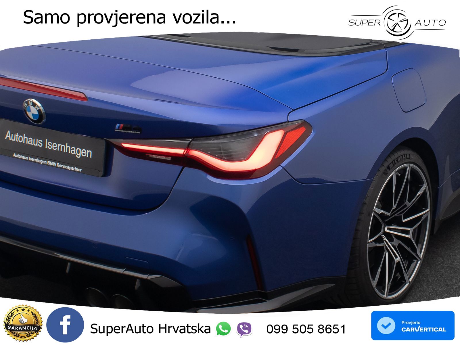 BMW M4 Convertible Competition 3.0 (510 KS) xDrive Steptronic