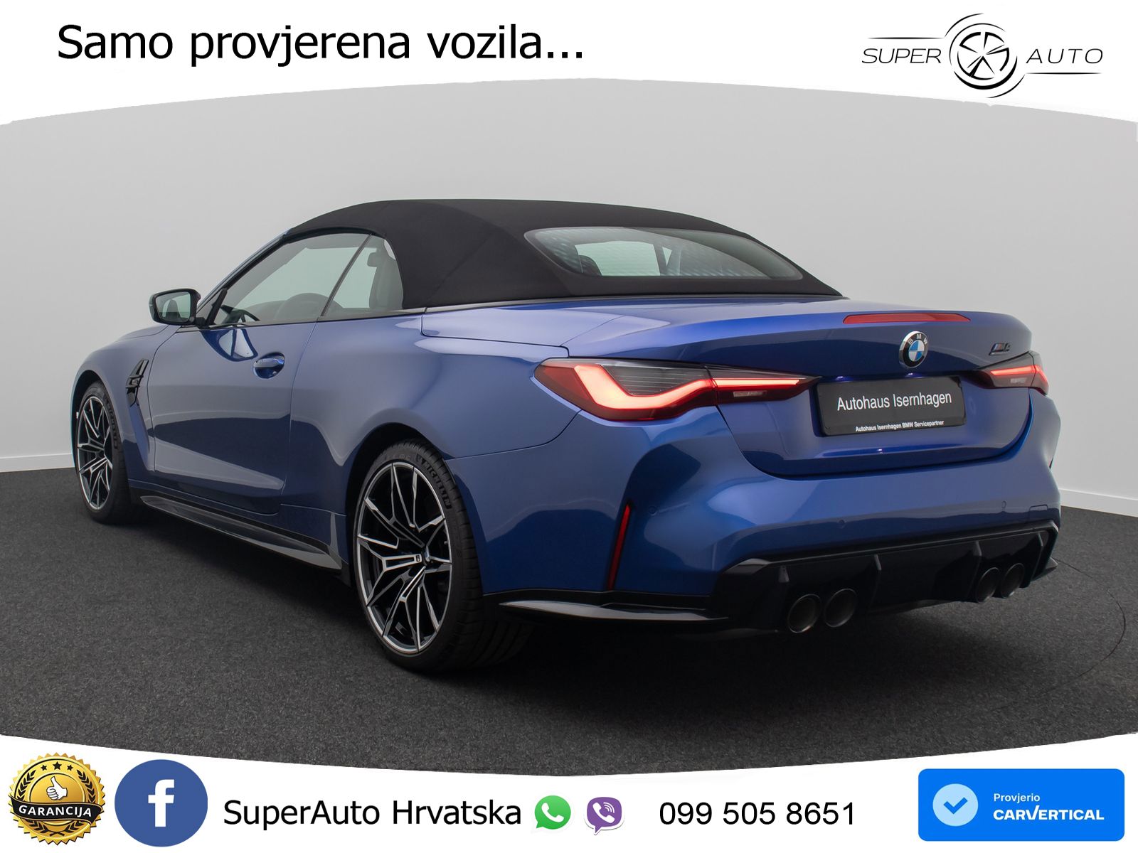 BMW M4 Convertible Competition 3.0 (510 KS) xDrive Steptronic