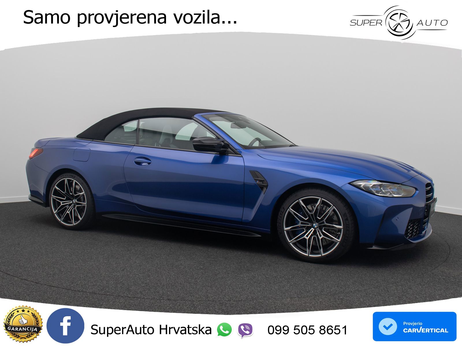 BMW M4 Convertible Competition 3.0 (510 KS) xDrive Steptronic