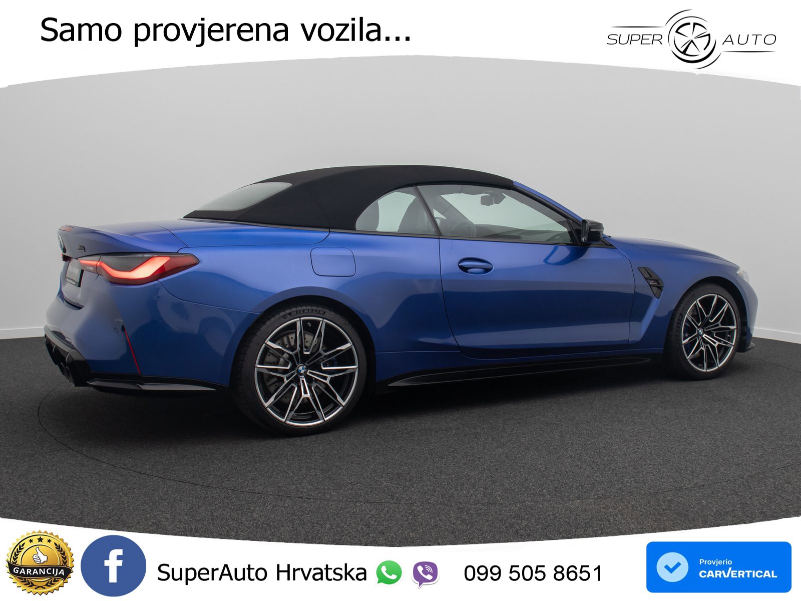 BMW M4 Convertible Competition 3.0 (510 KS) xDrive Steptronic